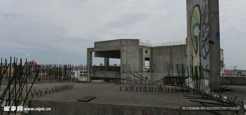 废弃建筑场景