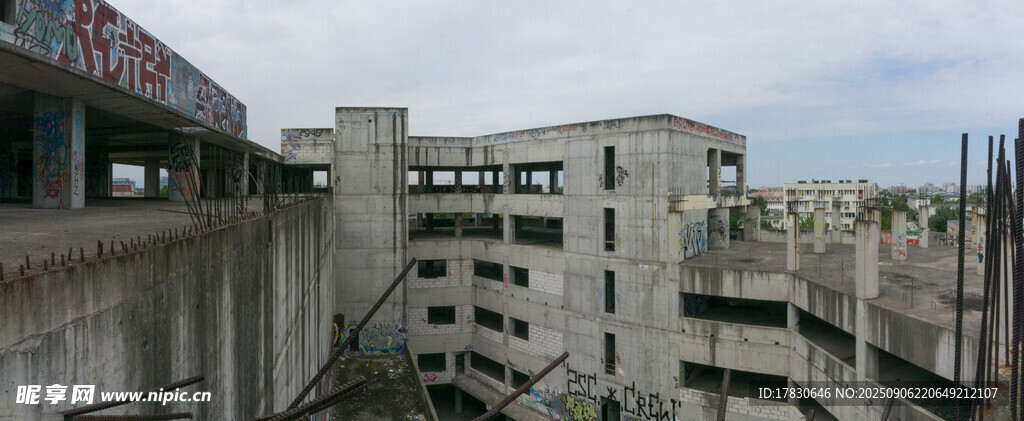 废弃建筑景观