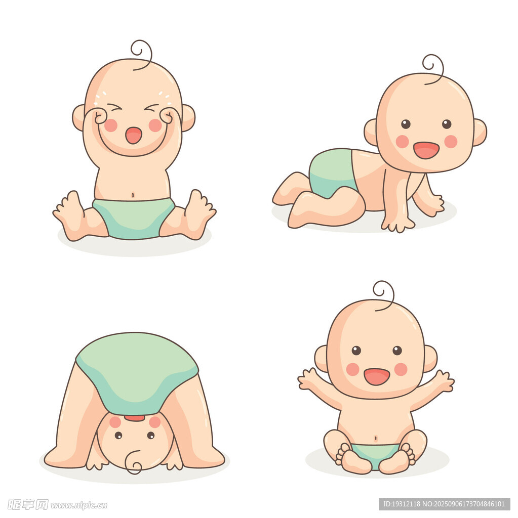 卡通宝宝插图