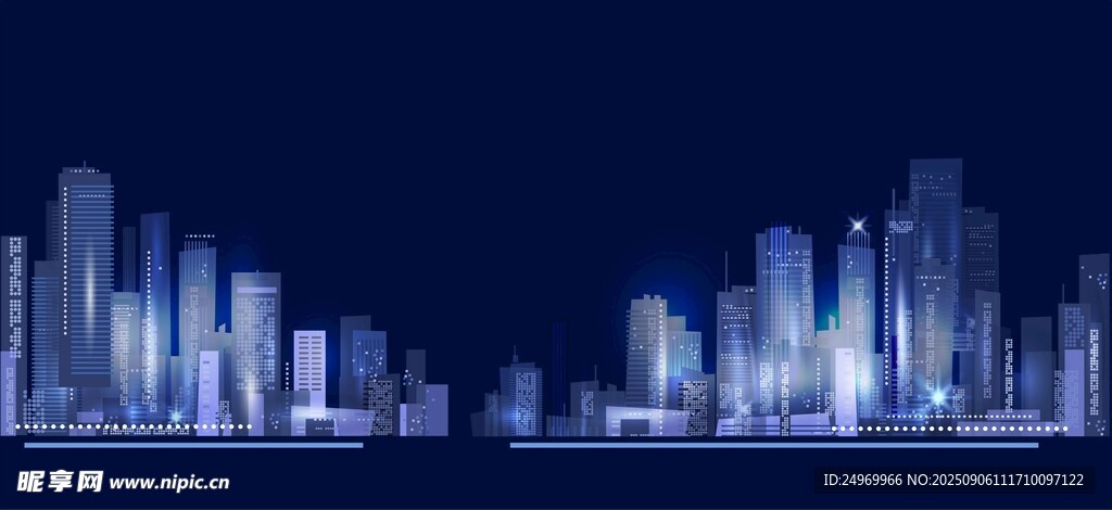 璀璨都市夜景
