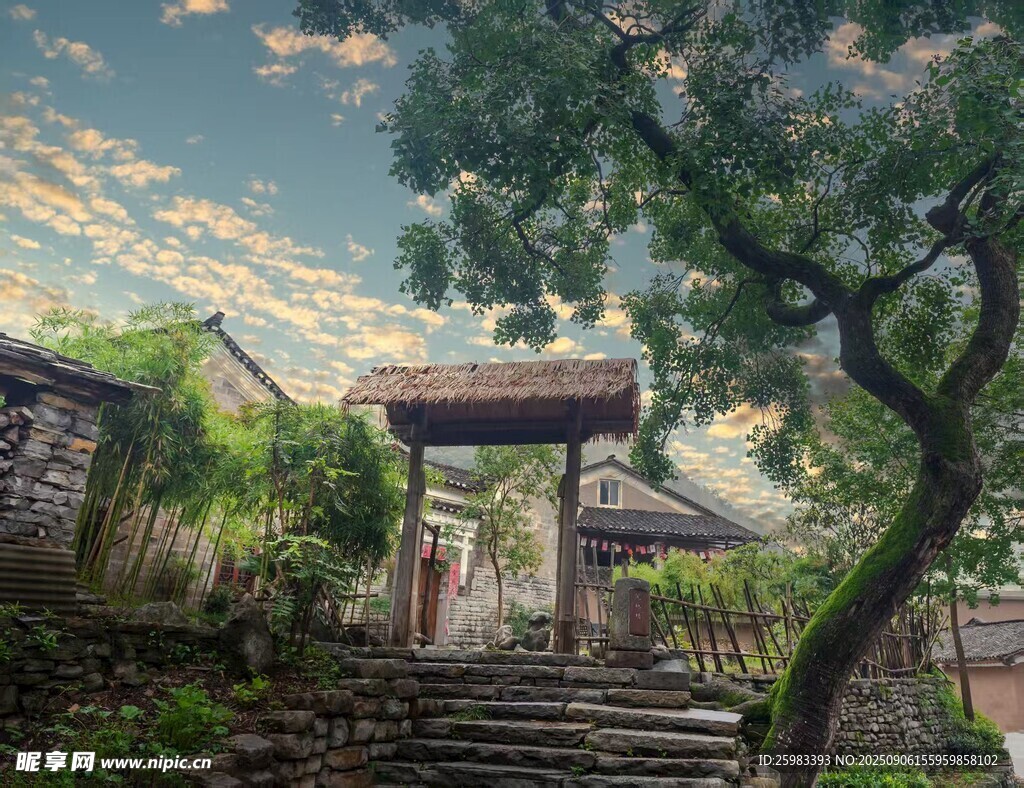 乡村庭院