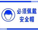 佩戴安全帽