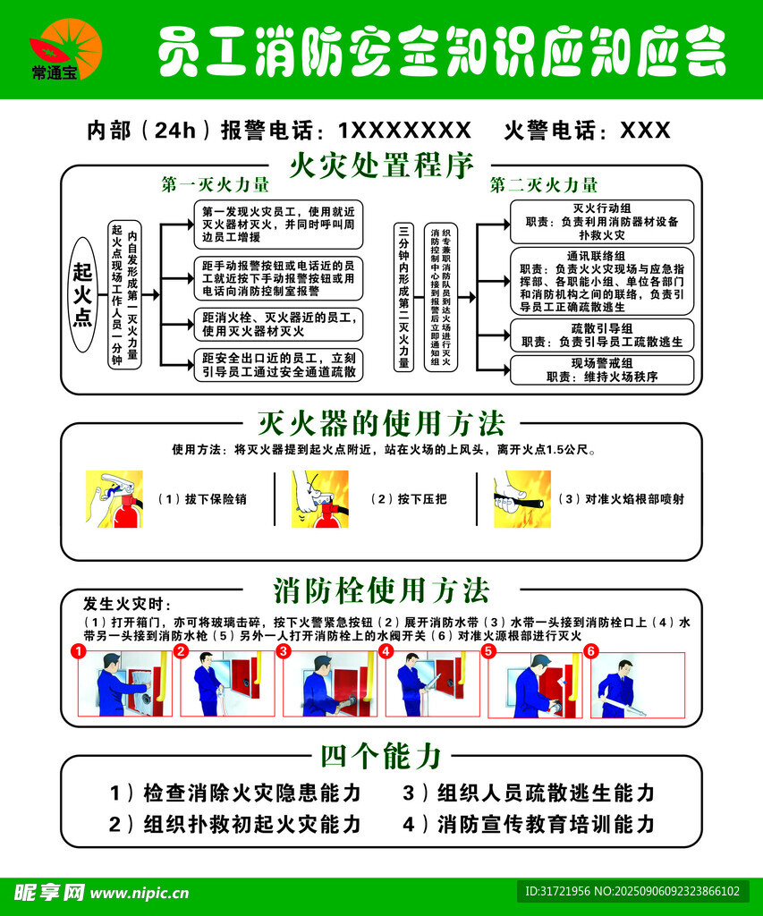 消防安全知识