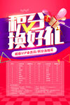 积分换好礼活动海报