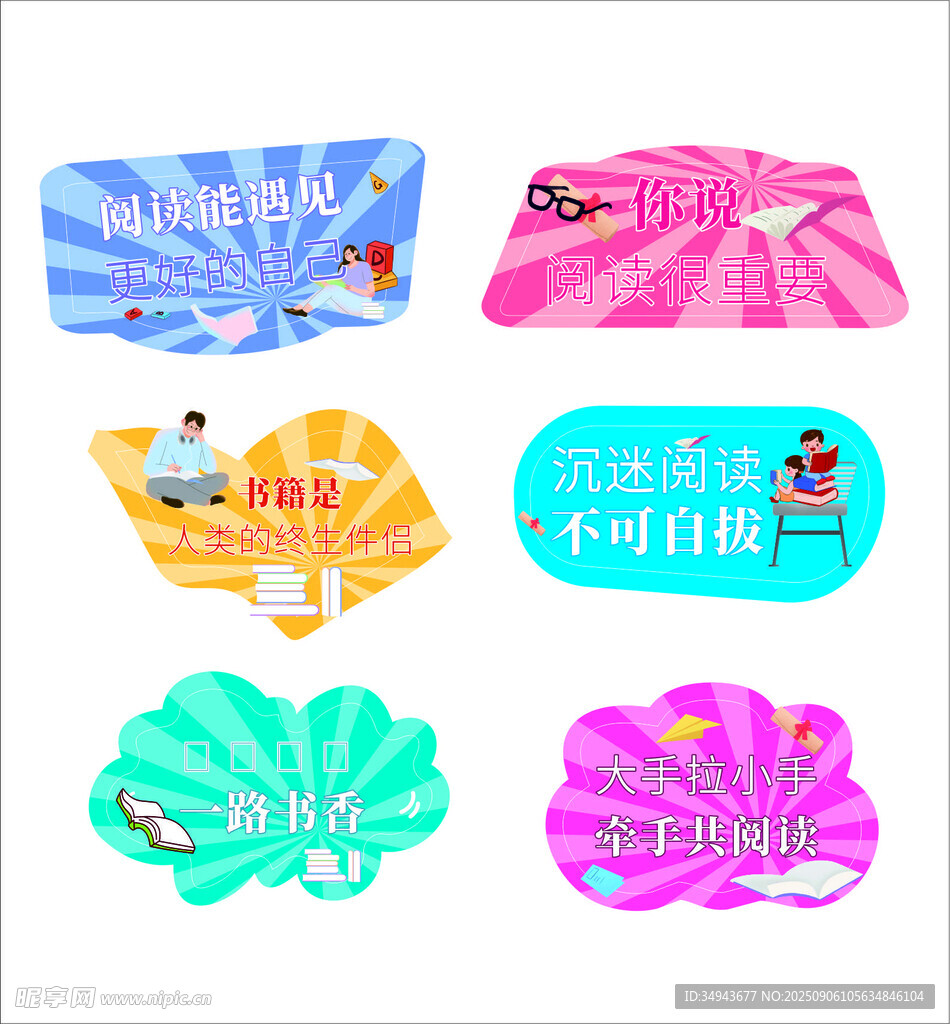 多彩贝壳形状创意小物件