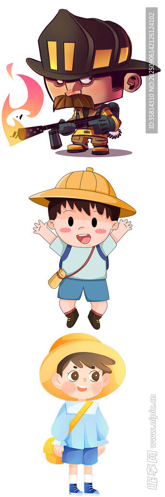 传统服饰儿童与中式建筑