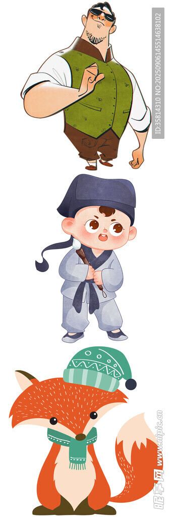 童话角色插画