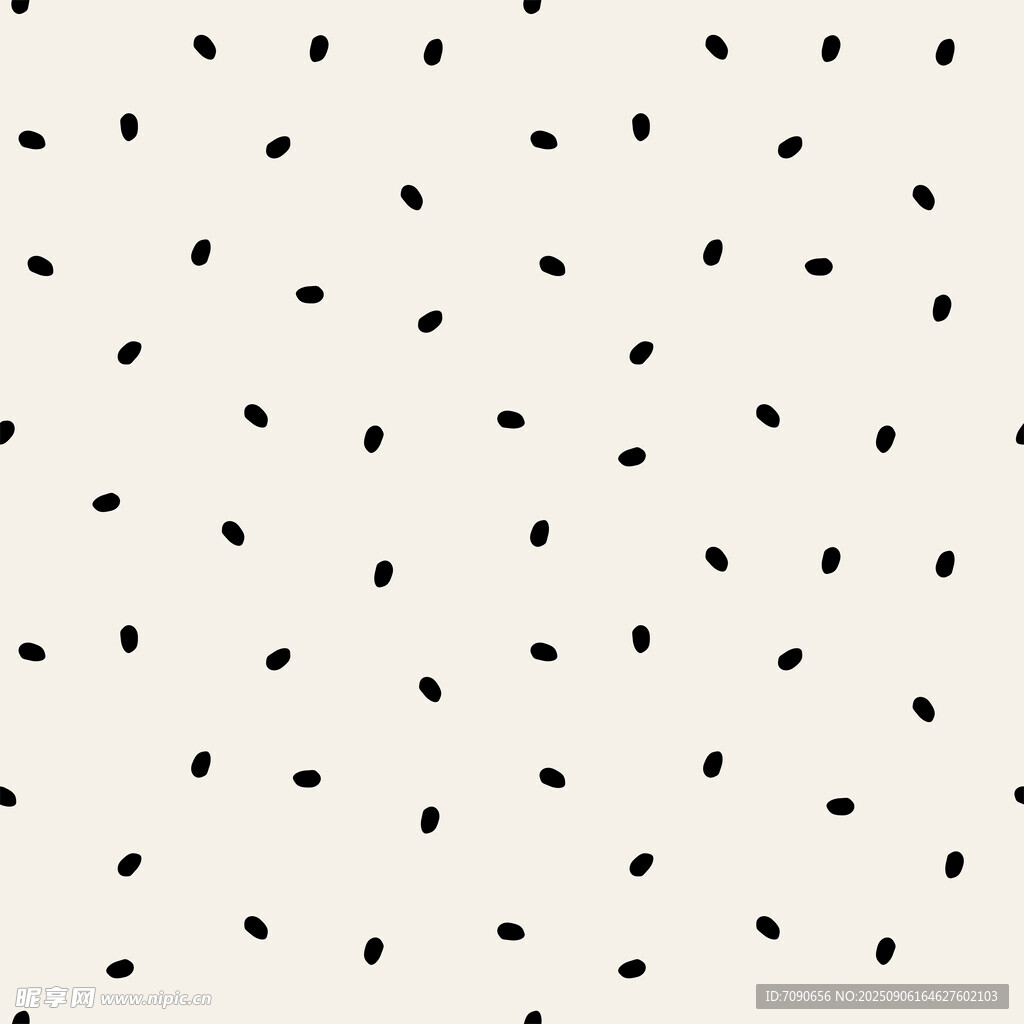 简约黑白点状背景图案