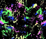 炫彩抽象涂鸦图案背景