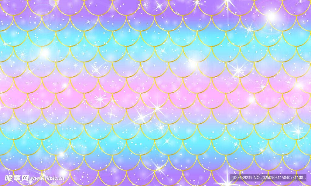 梦幻炫彩星光背景图