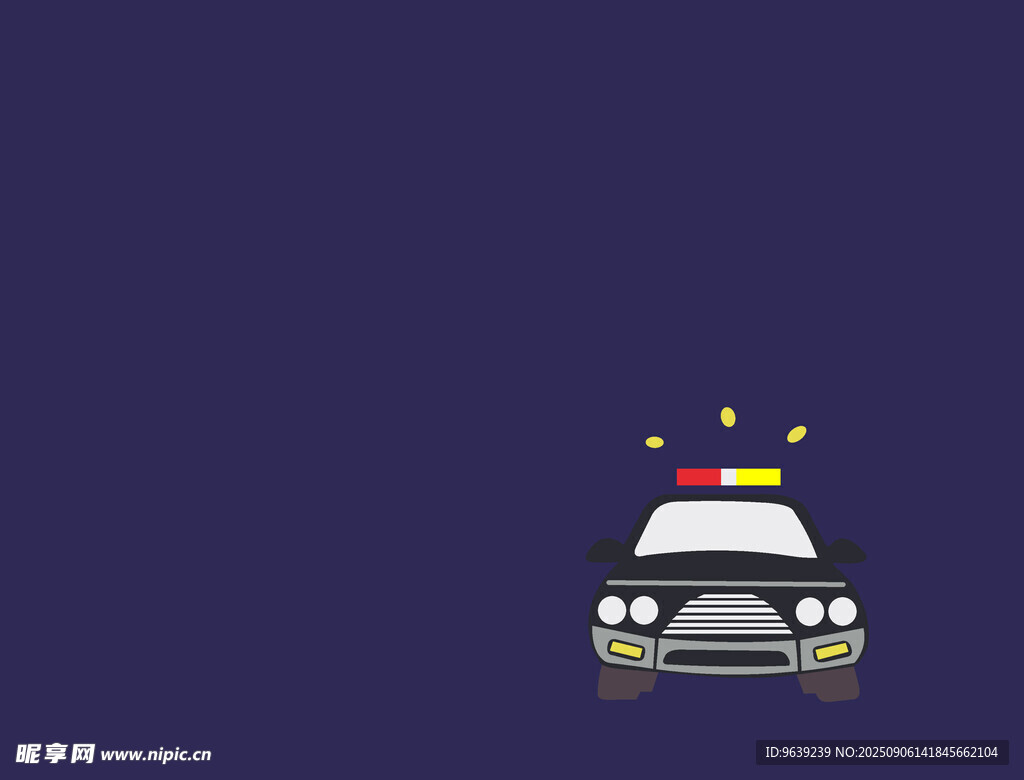 警车图标