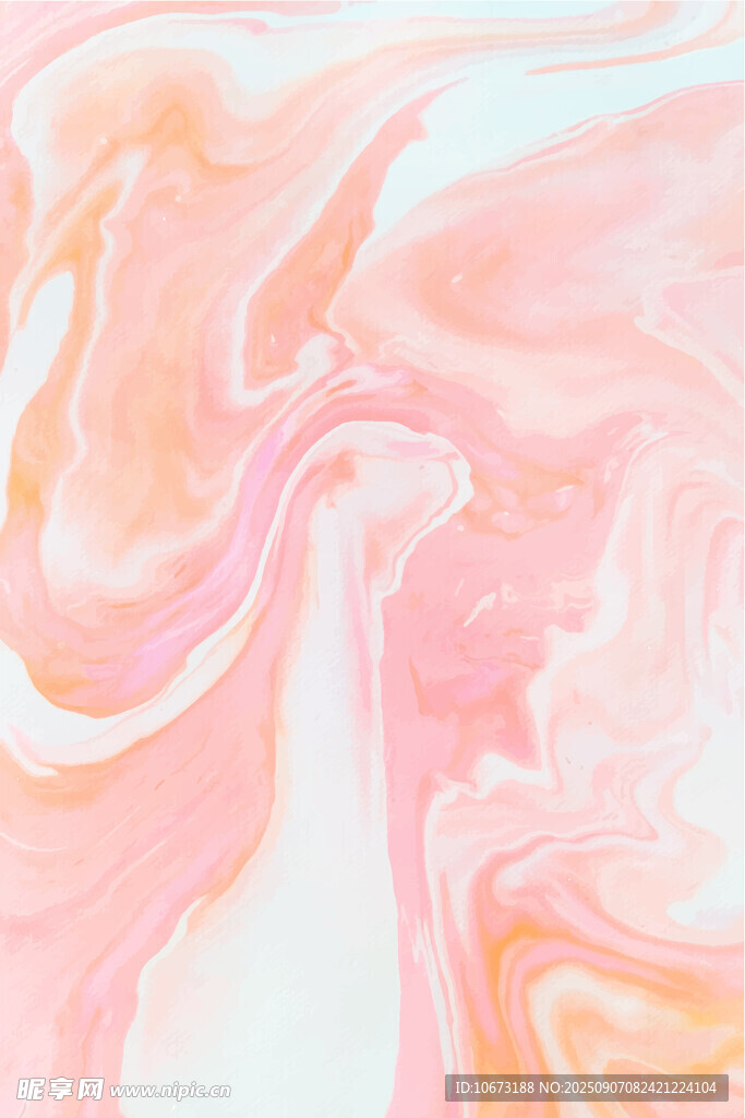 梦幻粉白流体纹理背景