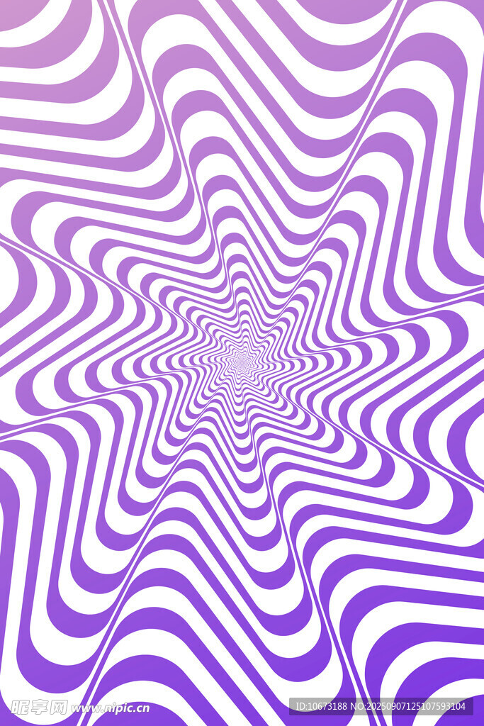 紫色波纹状抽象图案