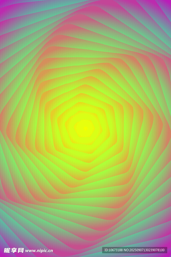 炫彩螺旋抽象背景图案