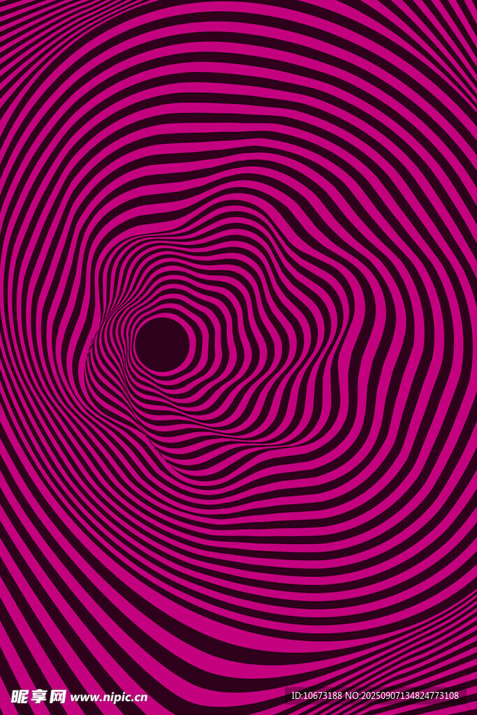紫色旋涡条纹抽象图案