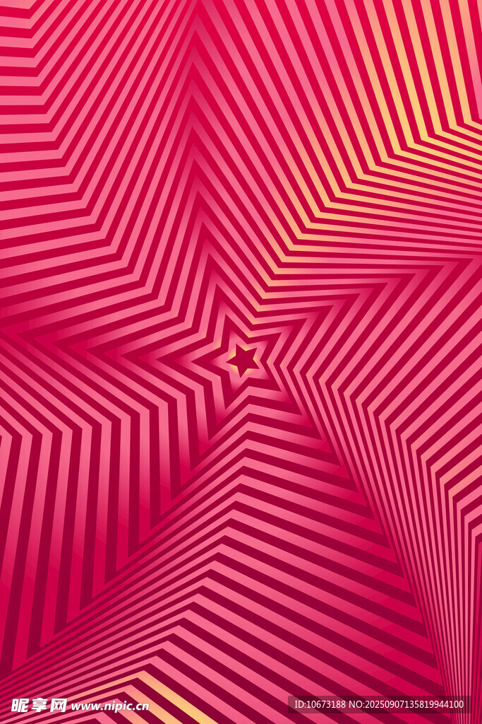 粉色条纹旋涡抽象图案