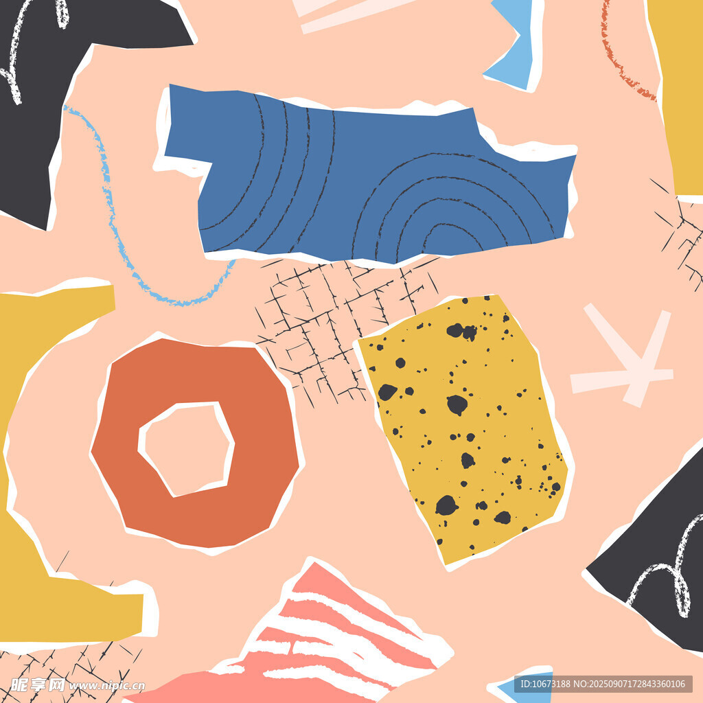 抽象几何图案背景设计