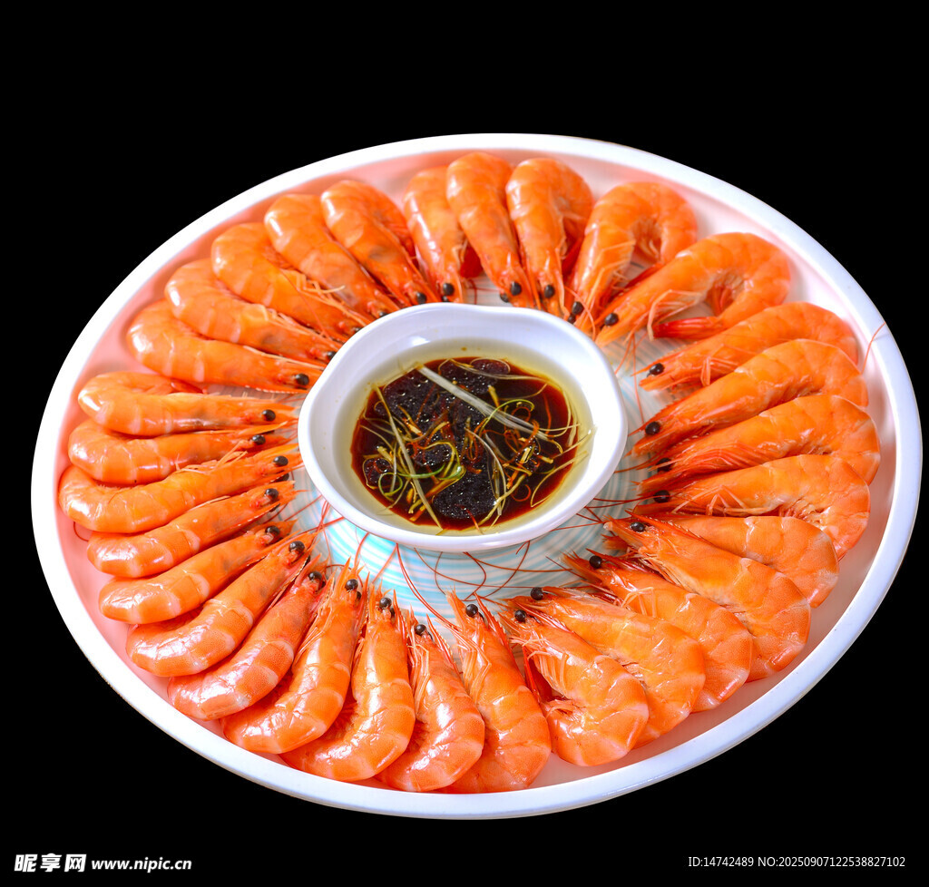 免扣白灼基围虾
