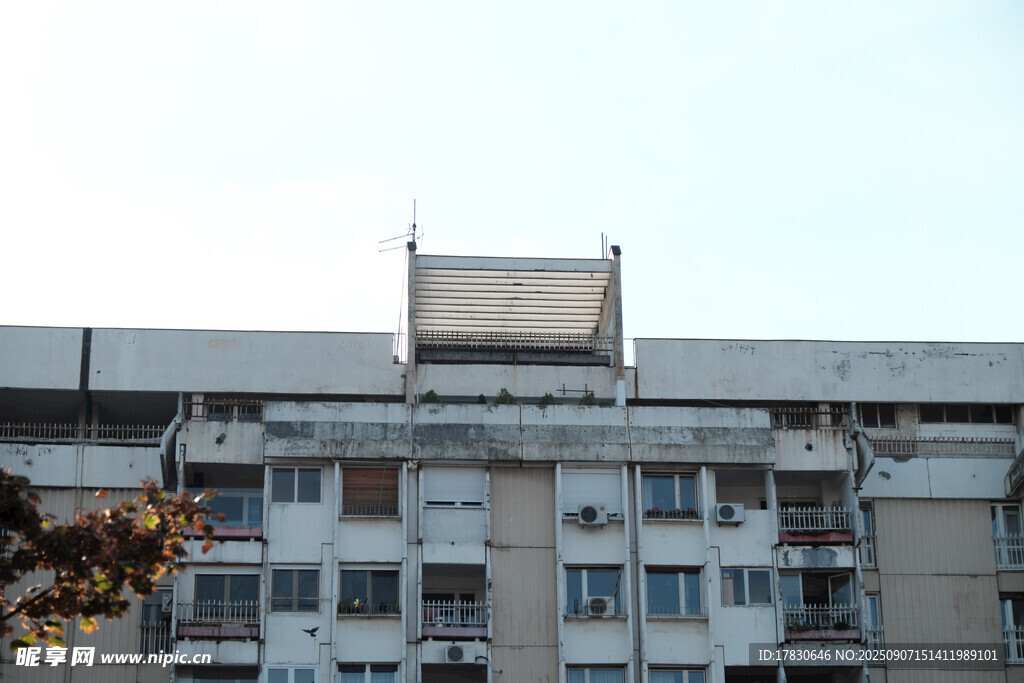 老旧居民楼外观