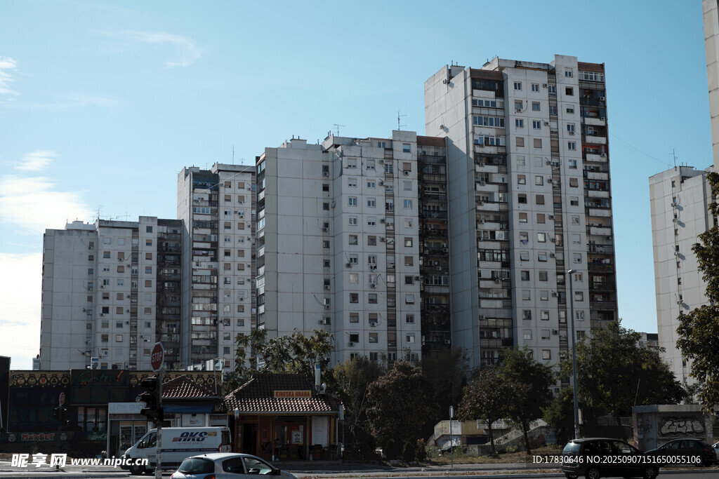 城市高楼景观