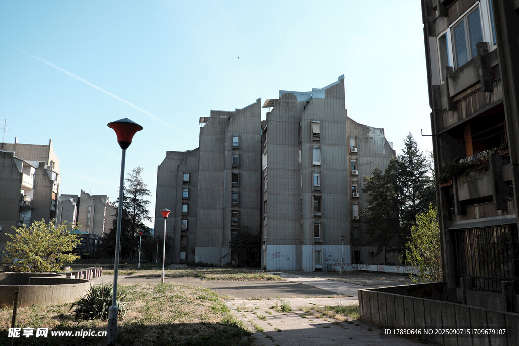 废弃城市建筑景观