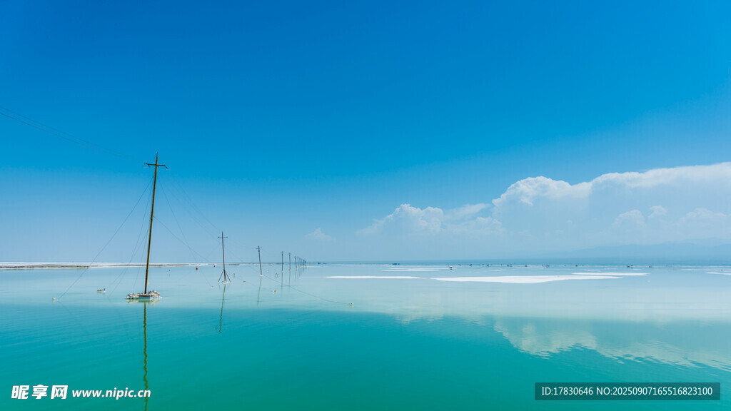 梦幻海岛澄澈海水景观