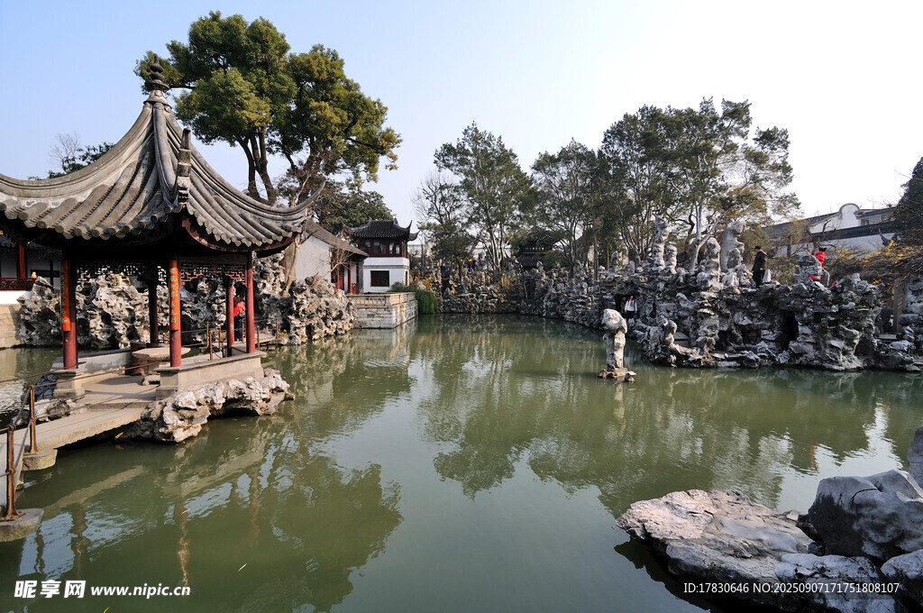 狮子林冬景