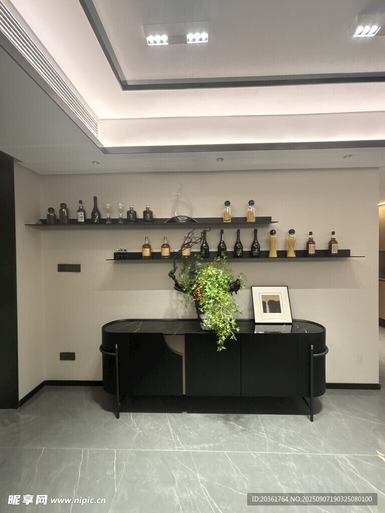 现代简约风格室内装饰一角