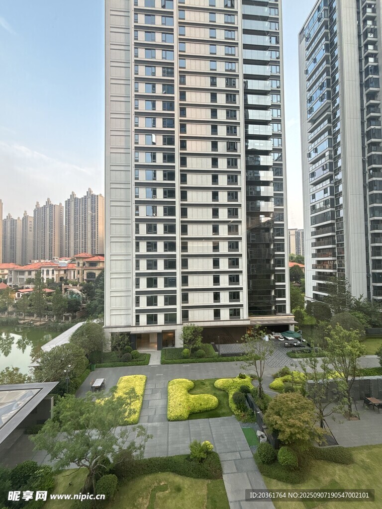 高层住宅区景观