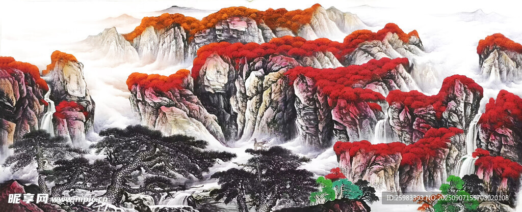 金秋万山图