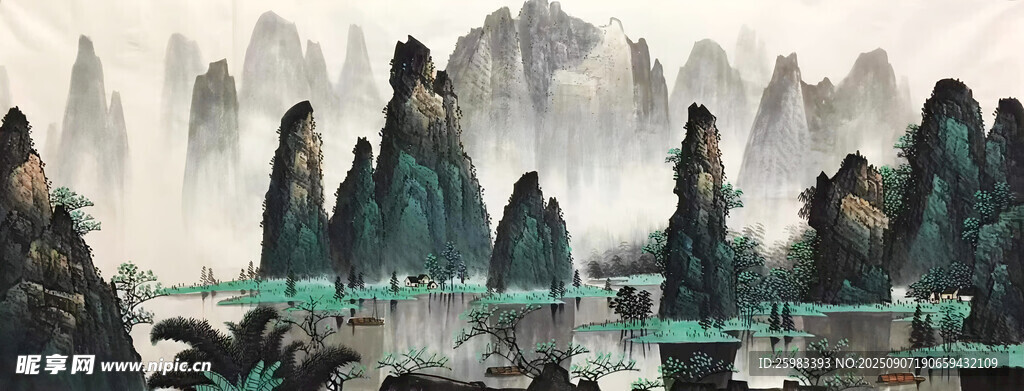 桂林山水图