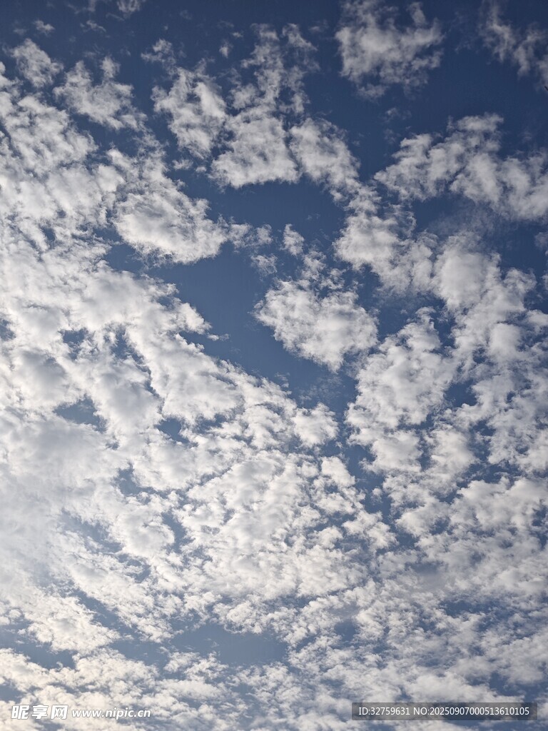 蓝天白云美景