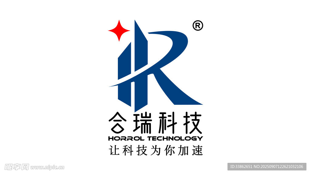 合瑞科技全新商标logo标志