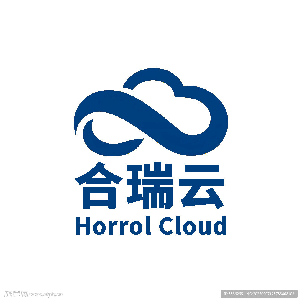 合瑞云互联科技logo标志商标