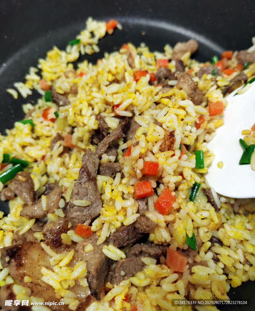 牛肉炒饭