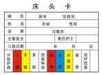 床头卡卡片