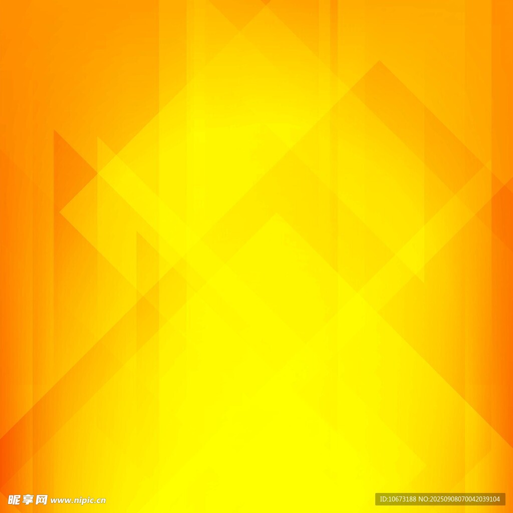 橙黄色几何渐变背景图