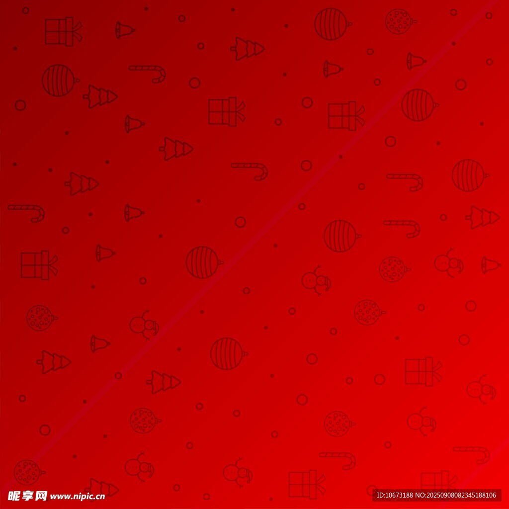 红色底纹带斑点图案背景