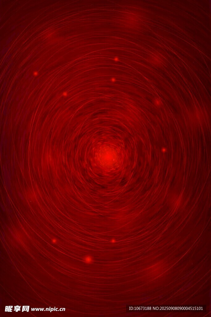 红色梦幻光晕背景图