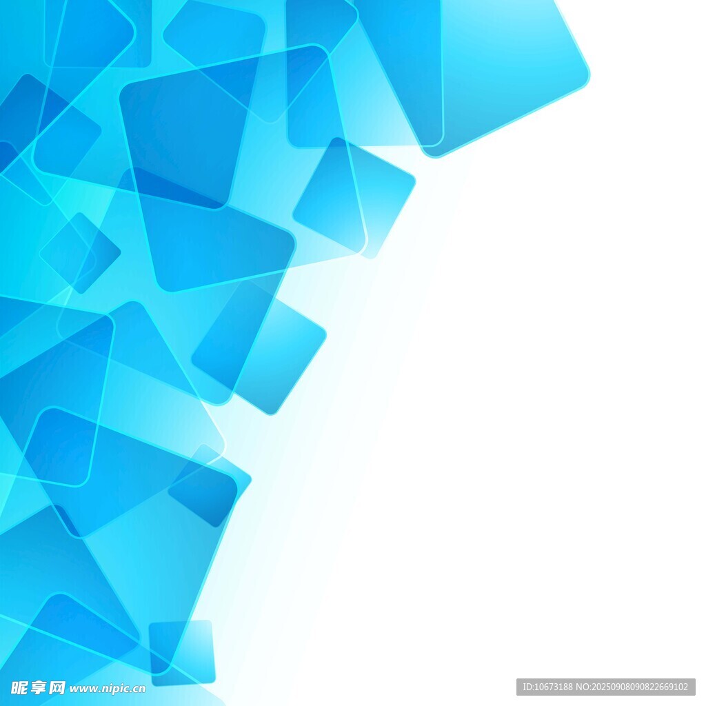 蓝色几何多边形背景图案