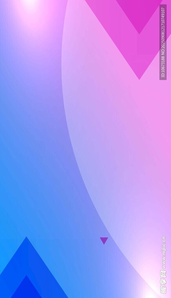 梦幻渐变几何背景图案
