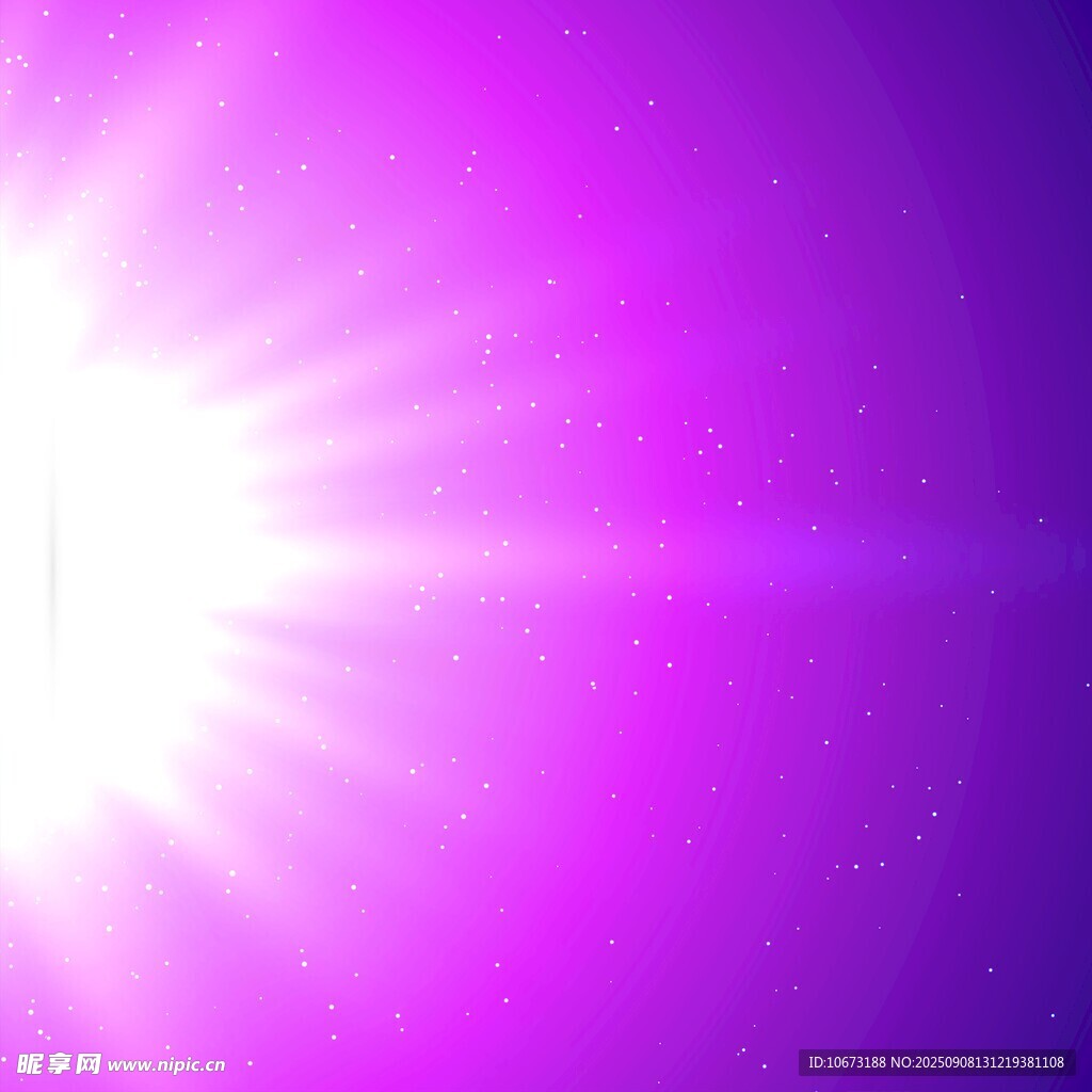 紫色光芒背景特效图