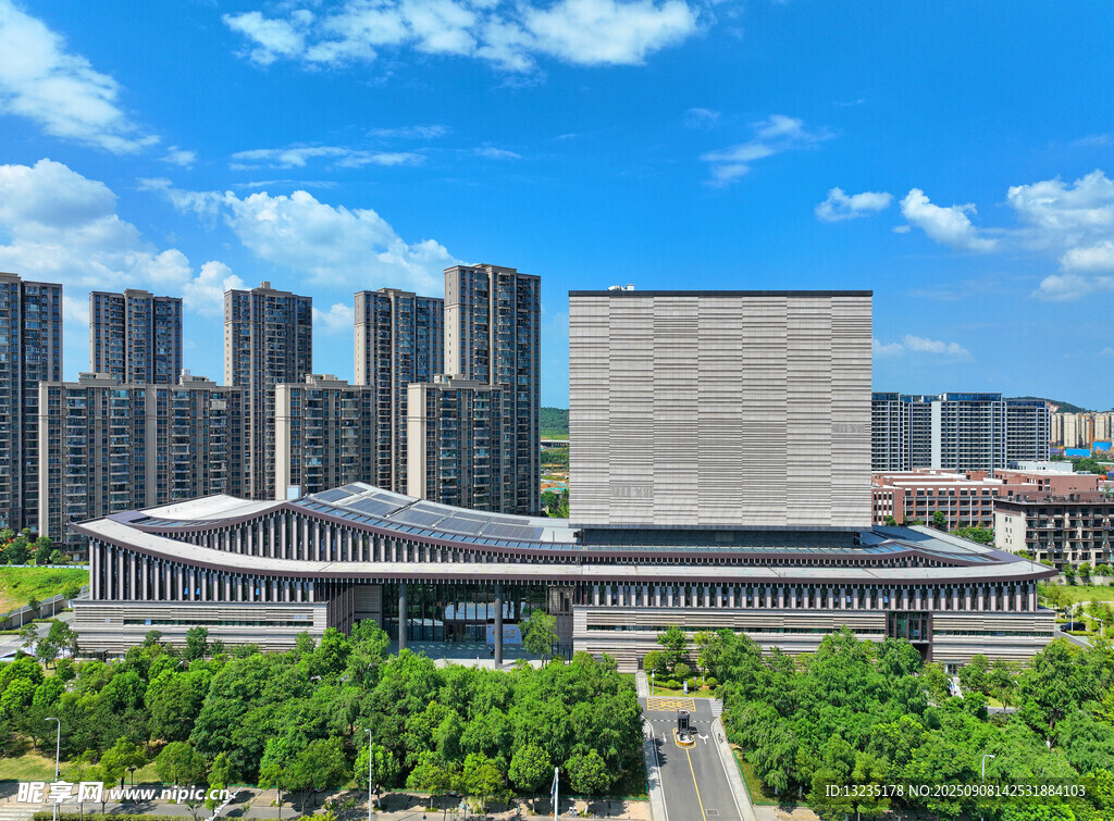 湖北省档案馆花山新馆 光谷