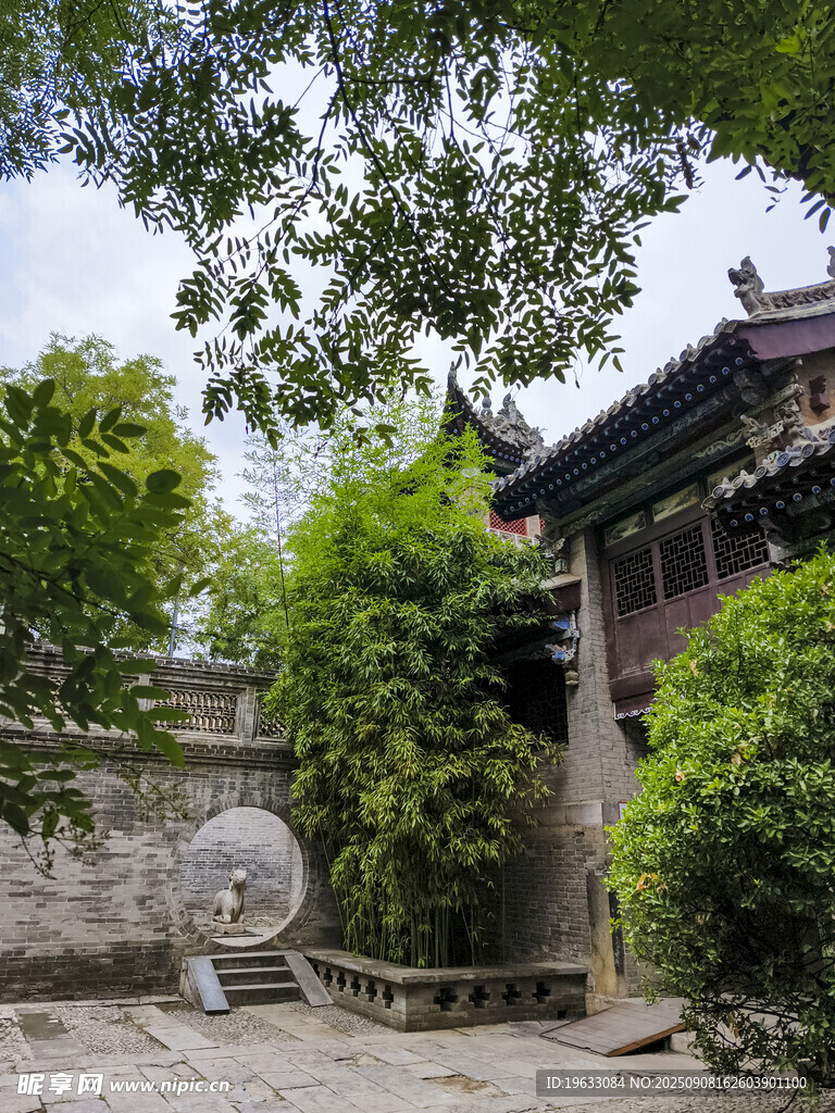 中式庭院景致