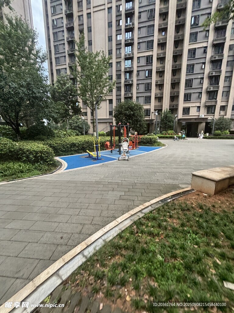 小区内的休闲景观空间