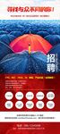 招聘易拉宝 展架 海报