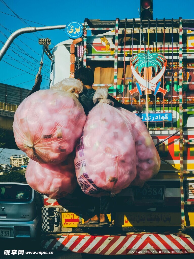 街头售卖的蓬松棉花糖