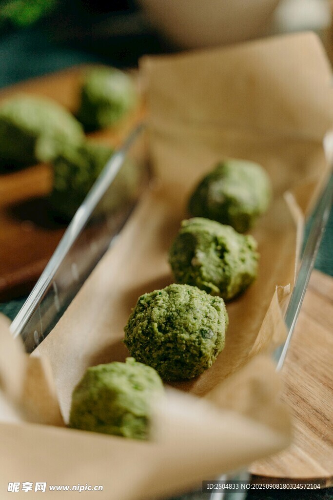 抹茶团子 美味诱人小点心