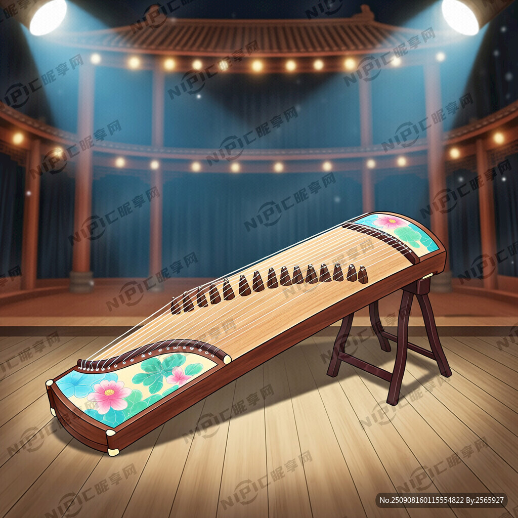 卡通古筝