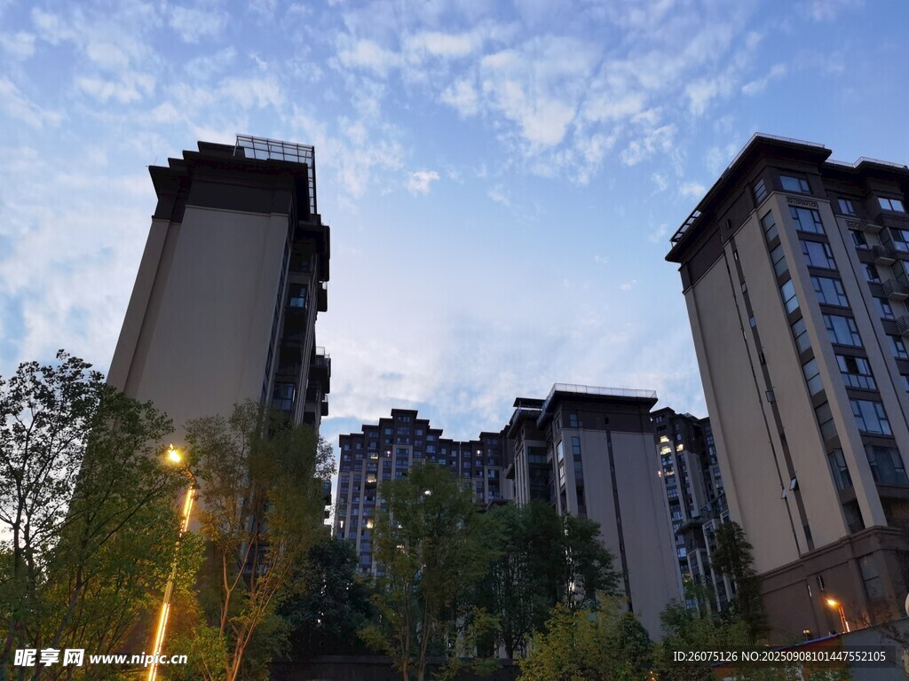 城市高层住宅景观